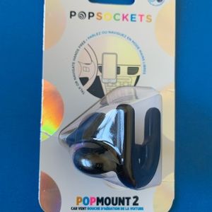 Popsocket - Black Car Vent Popmount 2